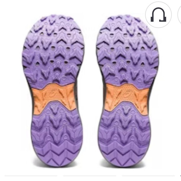 **NEW** ASICS NIB Women's Gel Venture - Gray and Purple Trail Running Shoes Sz 7 - Picture 8 of 8